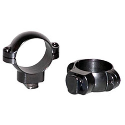 Leupold 1" Dual Dovetail Rings Medium Black Gloss 49894