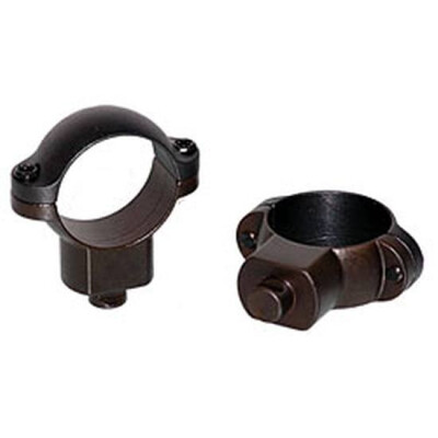 Leupold 1" Quick-Release Rings High Black Matte