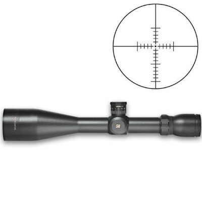 Sightron SIII Series 8-32x56 Riflescope Long Range MOA-2 Reticle 30mm Tube 1/4 MOA Adjustable Objective Matte Black Waterproof 25149