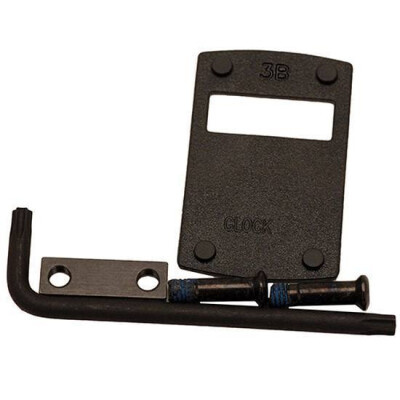 Leupold DeltaPoint Pro Dovetail Mount Kit For Glock Pistols Black 170906