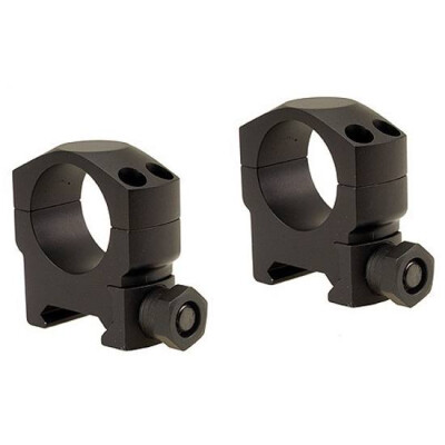 Leupold Mark 4 Tactical Scope Rings 1" Tube Diameter Medium Aluminum Matte Black 57524