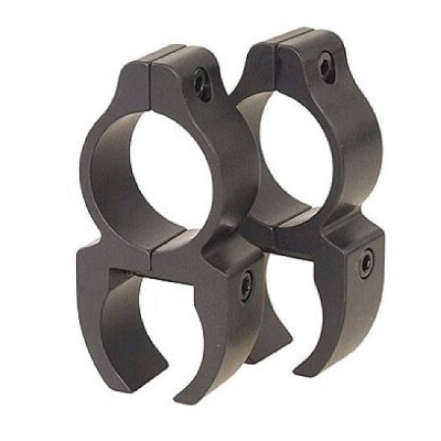 Leupold Rifleman .22 Rimfire Detachable See-Thru Rings 1" Matte Black 57323