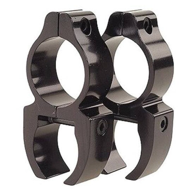 Leupold Rifleman .22 Rimfire Detachable See-Thru Rings 1" Gloss Black 57327