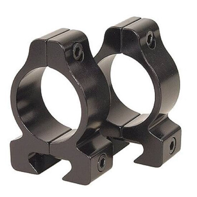 Leupold Rifleman 22 Rimfire 3/8" Dovetail 1" Scope Rings Gloss Black 57405