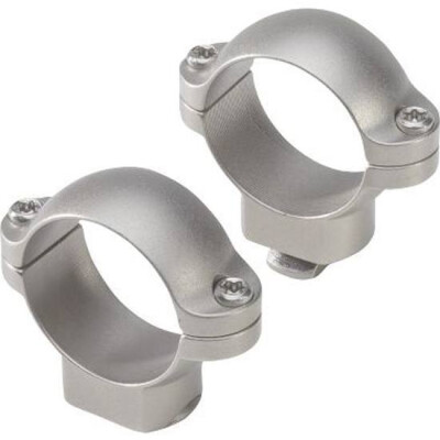 Leupold Standard 1" Scope Rings Low Silver 49899