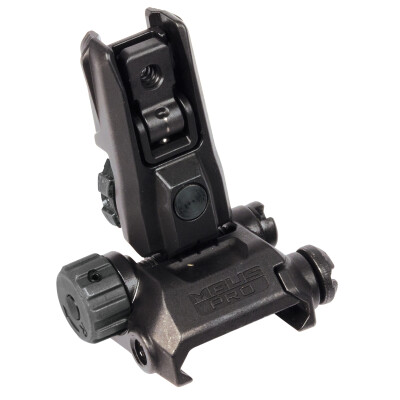 Magpul MBUS Pro LR AR-15 Adjustable Rear Sight Black MAG527