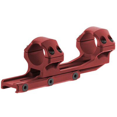 Leapers UTG ACCU-SYNC 1" Medium Profile 50mm Offset Pic. Rings, Red