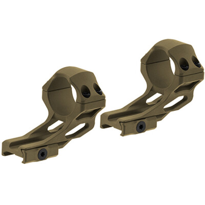 Leapers UTG ACCU-SYNC 30mm High Profile 37mm Offset Pic. Rings, FDE