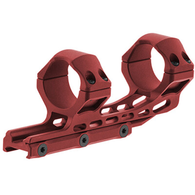 Leapers UTG ACCU-SYNC 34mm High Profile 50mm Offset Pic. Rings, Red
