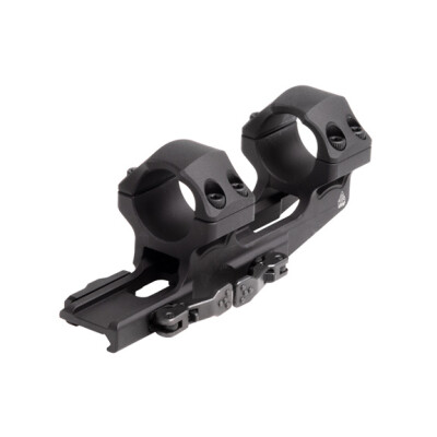 Leapers UTG ACCU-SYNC 1" QR Cantilever Mount Medium Profile 34mm Offset Black