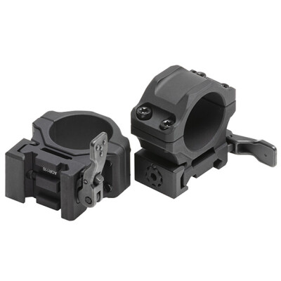 Leapers UTG ACCU-SYNC 1" QR Scope Rings Low Profile Picatinny Black