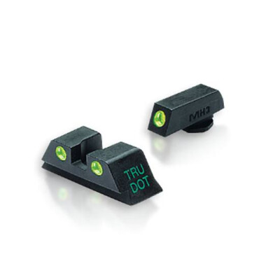 Meprolight Tru-Dot Fixed Night Sights For Bersa Thunder 380 Green ML10242