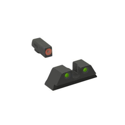 Meprolight Hyper-Bright Day and Night Tritium Sights Orange Ring Front/Green Rear for Kimber K6 and DA/SA Revolvers
