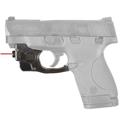 AimShot Trigger Guard Mounted Red Laser for Smith & Wesson Shield 9/40 Black
