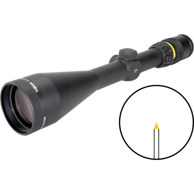 Trijicon AccuPoint 2.5-10x56 Illuminated Amber Triangle 30mm Black TR22