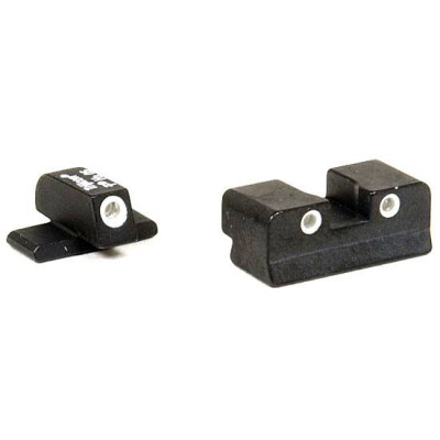 Trijicon Bright & Tough Night Sight SetÂ #6 Front/#8 Rear for Sig Sauer .40S&W, .45ACP