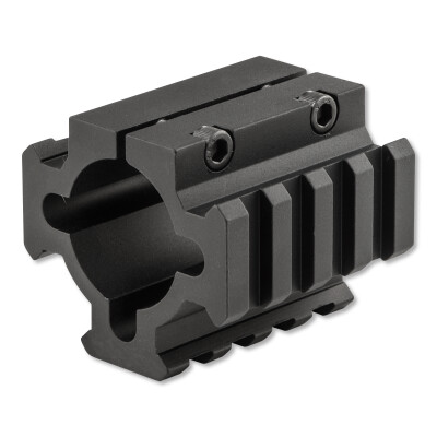 TacStar Shotgun Magazine Extension Three Rail Mount Aluminum Black