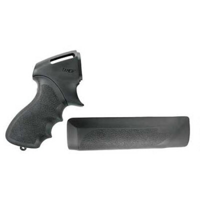 Hogue Remington 870 12 Gauge Tamer Pistol Grip with Pillar Bed Forend Black 08715