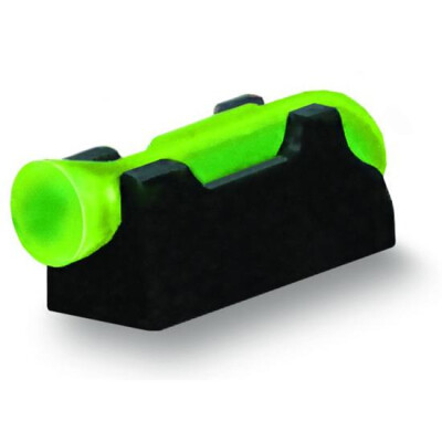 HiViz Front Sight Shotgun Bead Threaded Optic Fiber Family Steel Black SK2011