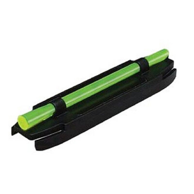 HiViz Front Sight Shotgun Magnetic Green Fiber Steel Black S400G