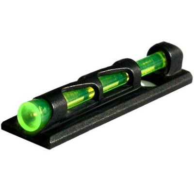 HiViz LITEWAVE COMPSIGHT Fiber Optic Universal Fit Vent Rib Shotgun Front Sight Red/Green/White Steel Black PMLW01