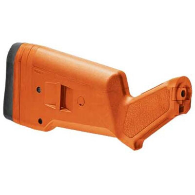 Magpul SGA Mossberg 500/590/590A1 12 Gauge Shotgun Stock Adjustable Polymer Orange MAG490-ORG