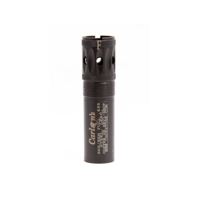 Carlson's 12 Gauge Beretta and Benelli Mobil Ported Sporting Clays Choke Tube Cylinder 17-4 Stainless Steel Blued 15591