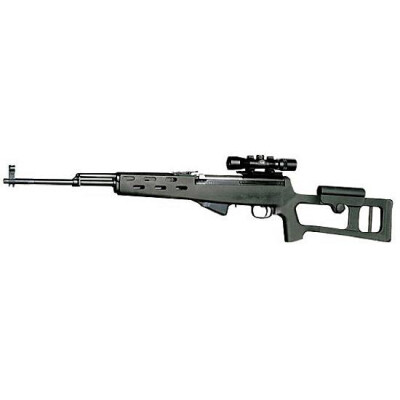 ATI, SKS Fiberforce Dragunov Style Stock, Polymer, Black