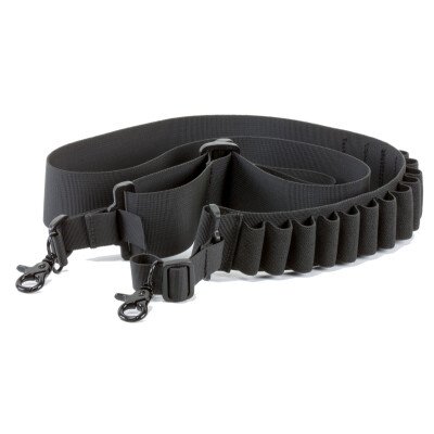 Aim Sports Inc. Deluxe Shotgun Sling with Shell Holders Nylon Construction Matte Black Finish