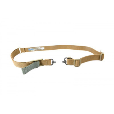 Blue Force Gear Padded Vickers 221 Sling Push Button Swivels Coyote Brown VCAS-2TO1-PB-200-AA-CB
