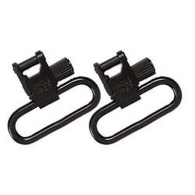 Uncle Mike's Quick Detach Super Sling Swivel 1.25" Blued Steel