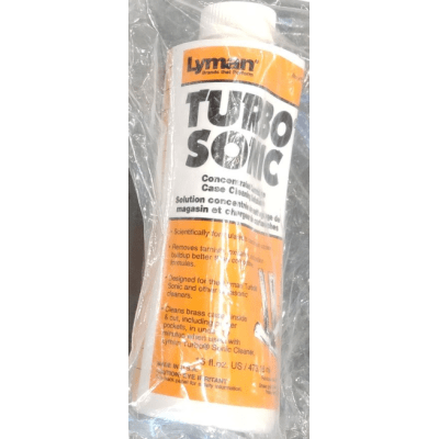 Lyman Turbo Sonic Case Cleaning Solution Concentrate 16 Fluid Ounces