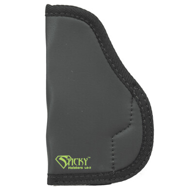 Sticky Holsters LG-2 Large Holster for Medium Glocks, Large Autos Up to 4.2” Barrel Ambidextrous Black