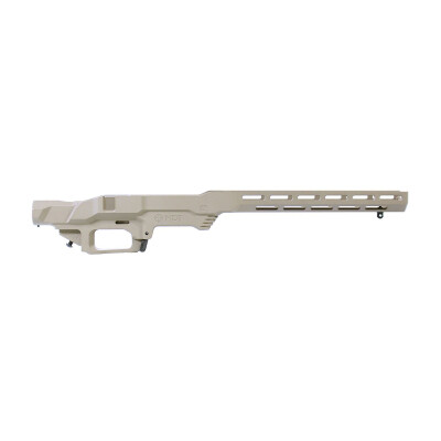 MDT LSS-XL Gen 2 Chassis Remington 700 Short Action Fixed Stock FDE Right Handed