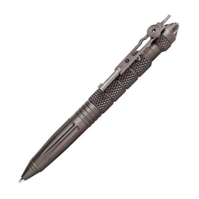 UZI, Tactical Glassbreaker Pen #4, Gun Metal