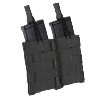 Tac Shield AR-15 Double Speed Load Rifle Magazine Pouch Nylon Black T3507BK