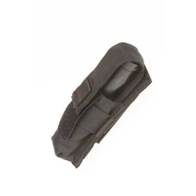 Tac Shield Suppressor/Large Light MOLLE Pouch Nylon Black