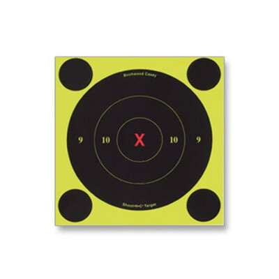Birchwood Casey Shoot-N-C Targets 6" Round "X" 60 Pack