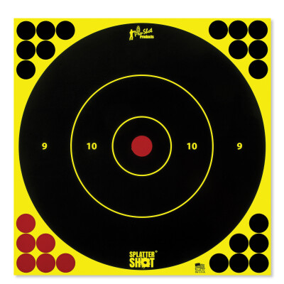 Pro-Shot Splatter Shot 12" Fluorescent Bull's-eye 