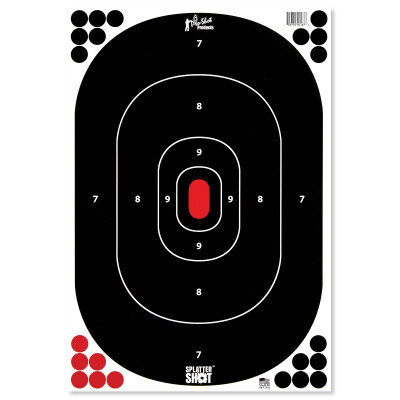 Pro-Shot 12" x 18" Silhouette Peel and Stick 12 Pack