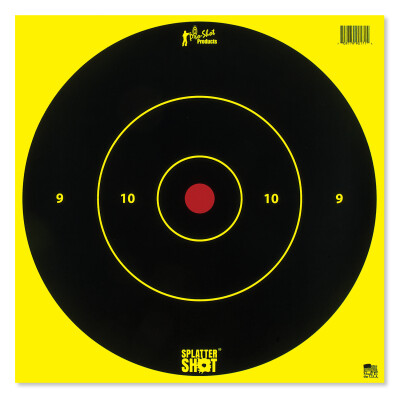 Pro-Shot Splatter Shot 12" Fluorescent Bull's-eye 