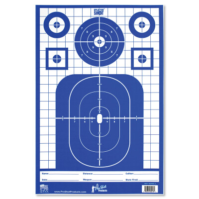 Pro-Shot 12"x18" Tactical Precision Target Eight Pack