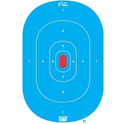 Pro-Shot 12"x18" Tactical Precision Target Eight Pack