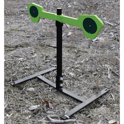 SME Hand Gun Spinner Reactive Pistol Target .38 to .45 Cal Steel