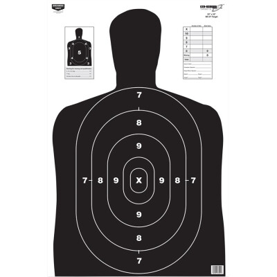 Birchwood Casey Eze-Scorer B-27 Paper Target 23"x35" 