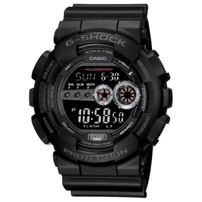 CASIO G-SHOCK GD100-1B Digital Watch Black