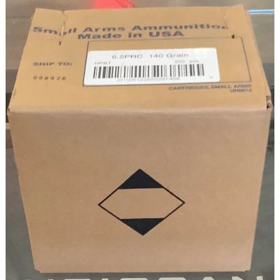 American Quality 6.5 PRC Ammunition 200 Rounds HPBT 140 Grains