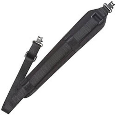 Padded Super Sling Black AD With Quick Release Swivels
