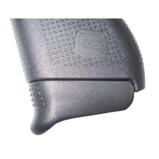 Pearce Grip Extension Plus for Glock 43 Adds 1 Round Polymer Black PG43PLUS