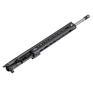 Luth-AR Fractional Twist Bull Barrel AR-15 20" Complete Upper 5.56 NATO 1:8-1/2 Twist M-LOK Black